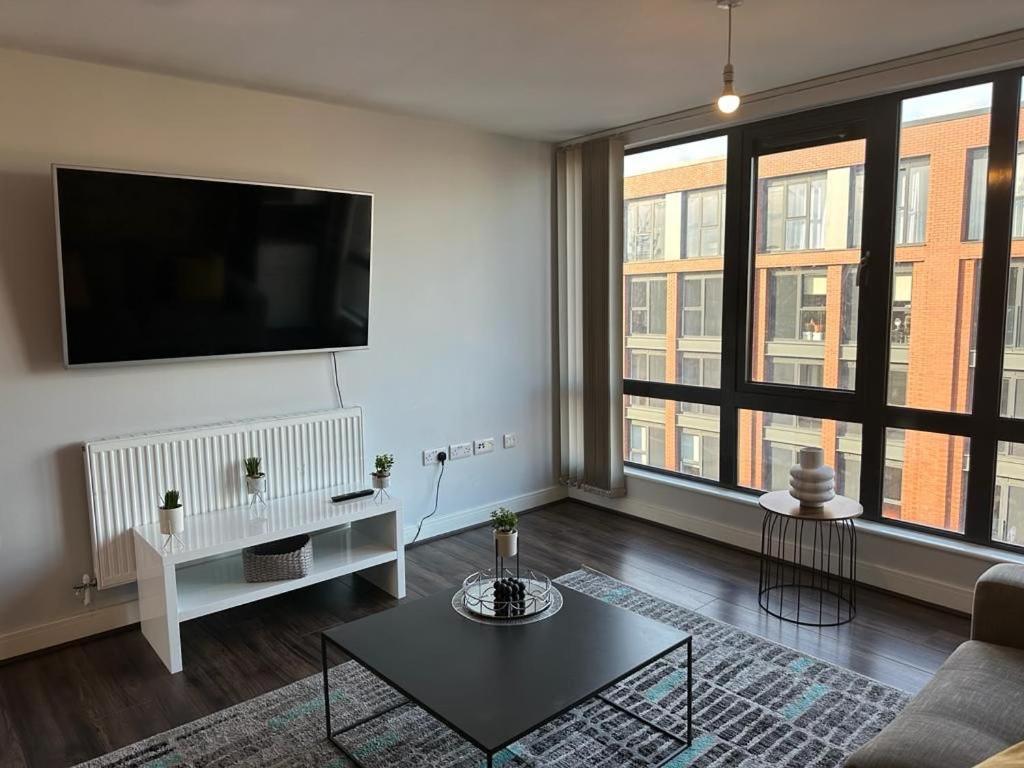 ברמינגהאם Luxury 9Ine Beautiful Bull Ring Apartment Free Parking מראה חיצוני תמונה